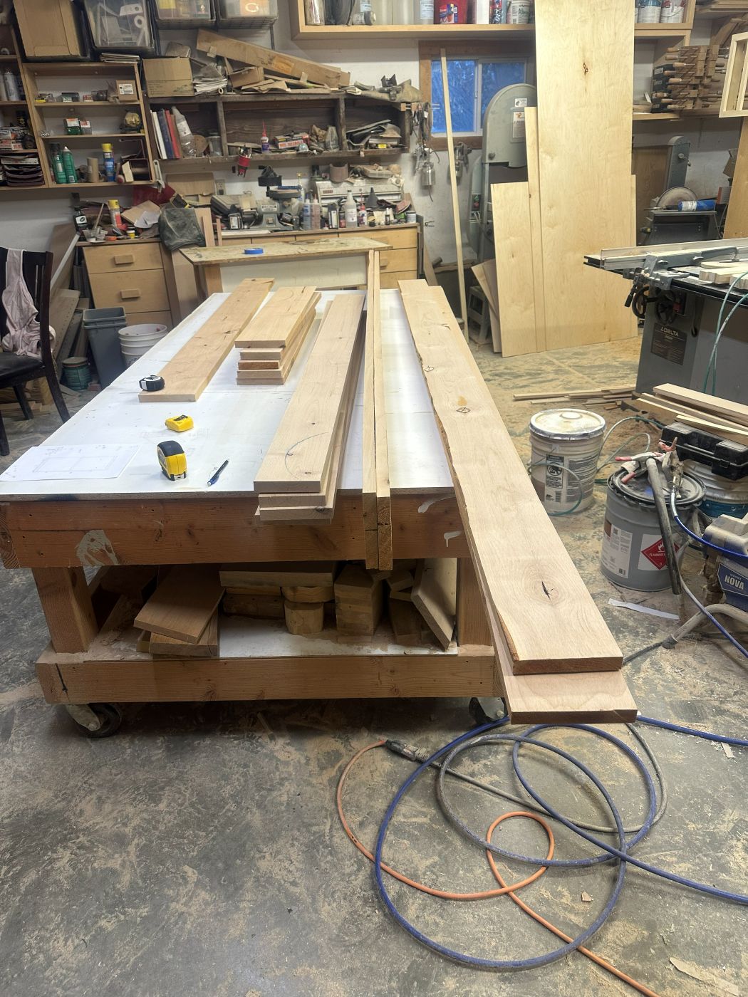 Starting a new build