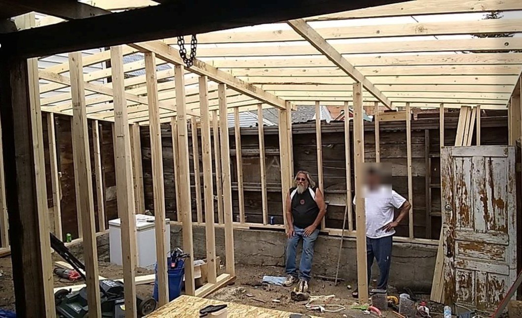 Framing a build-on addition